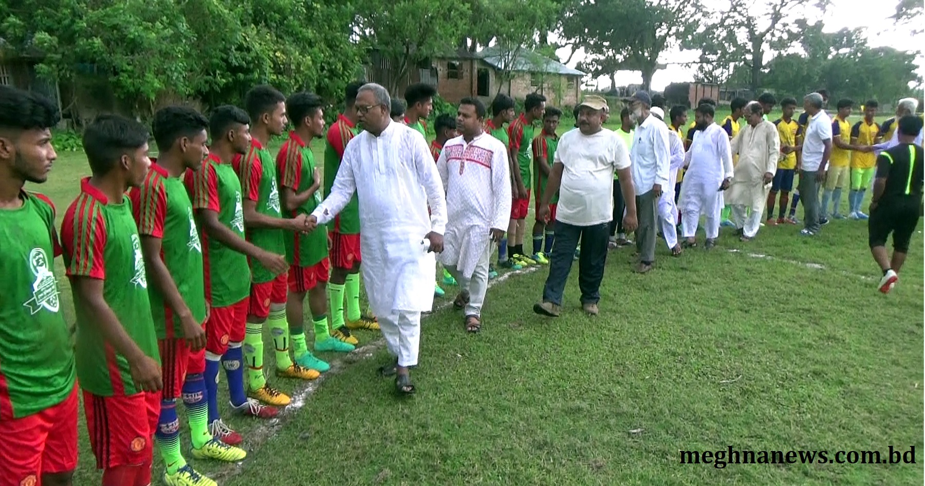 বঙ্গবন্ধু শেখ মুজিবুর রহমান জাতীয় গোল্ডকাপ ফুটবল টুর্নামেন্টের উদ্বোধন