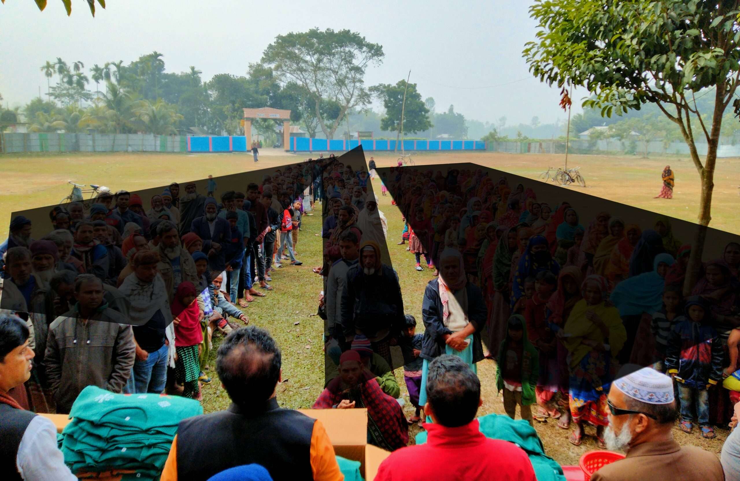 উলিপুরে শীতার্তদের মাঝে ৫০০ শীতবস্ত্র বিতরণ