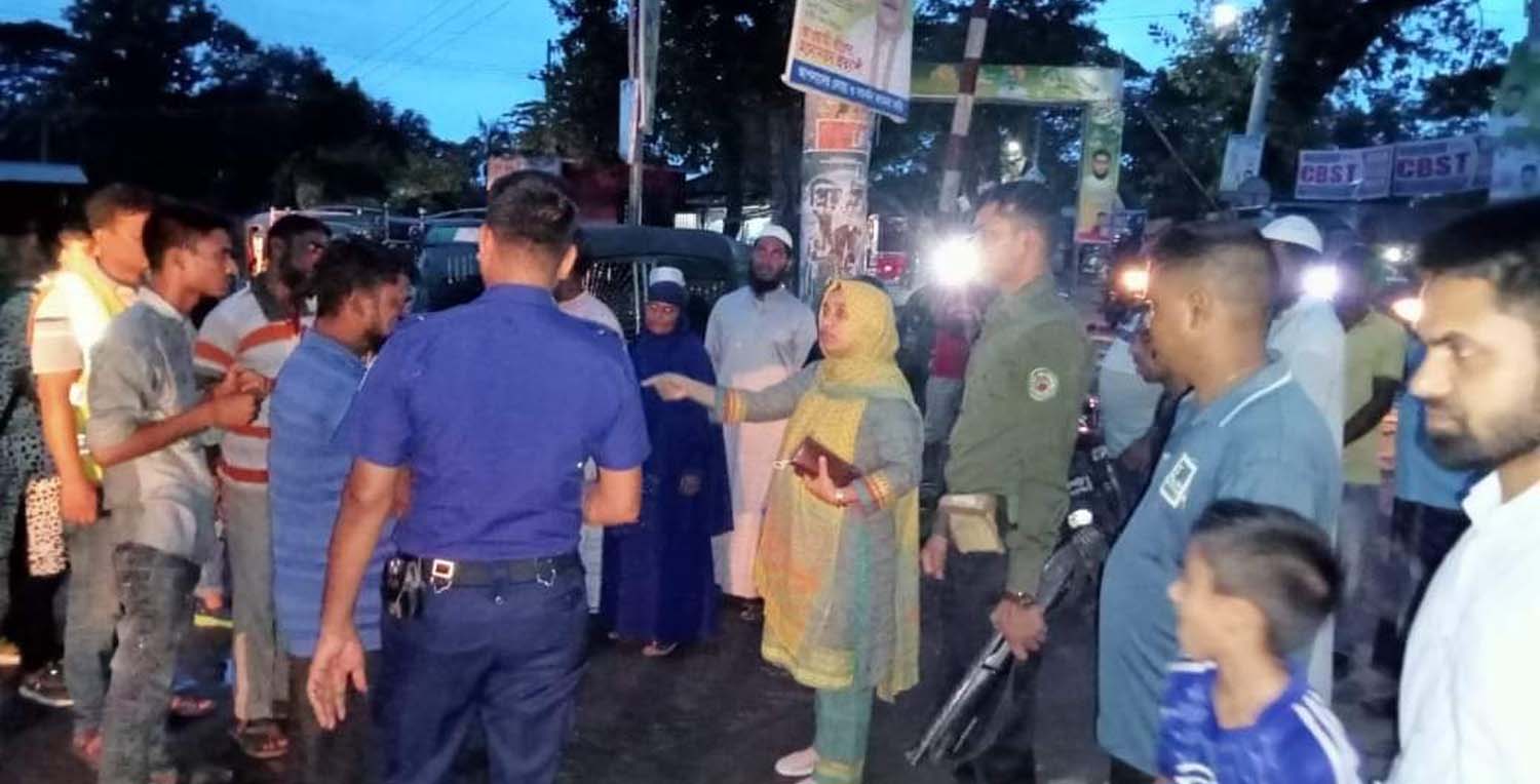 গৌরীপুরে অতিরিক্ত ভাড়া আদায়ের দায়ে চার চালককে অর্থদণ্ড