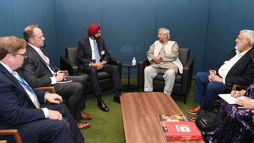 World Bank President Ajay Banga met Dr. Yunus