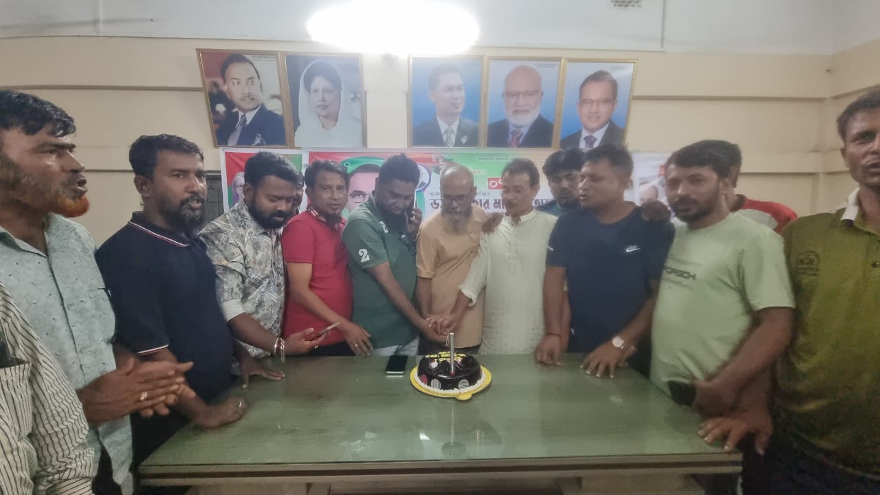 দাউদকান্দিতে পৌর বিএনপির উদ্যোগে ড.মারুফ এর জন্মদিন পালিত