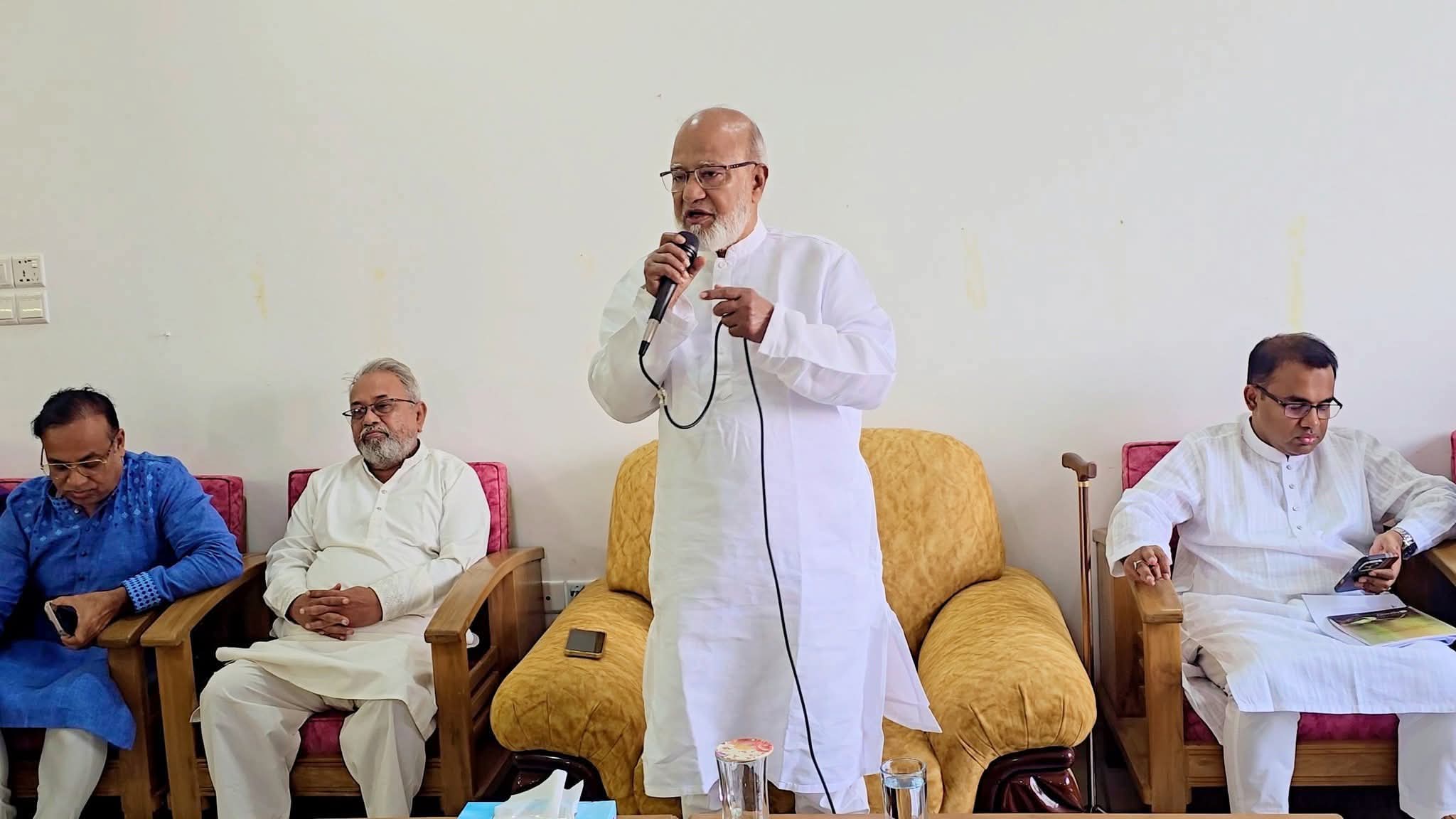 আগামী নির্বাচন হবে দেশের অস্তিত্ব রক্ষার লড়াই : ড. খন্দকার মোশারর