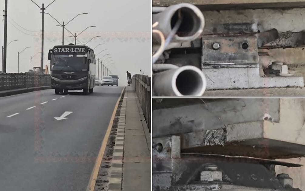 দাউদকান্দিতে কাঁপছে মেঘনা-গোমতী সেতু, আতঙ্কে যাত্রী ও চালকরা