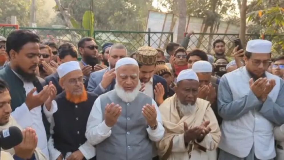 আবু সাঈদের কবর জিয়ারত করলেন জামায়াত আমির