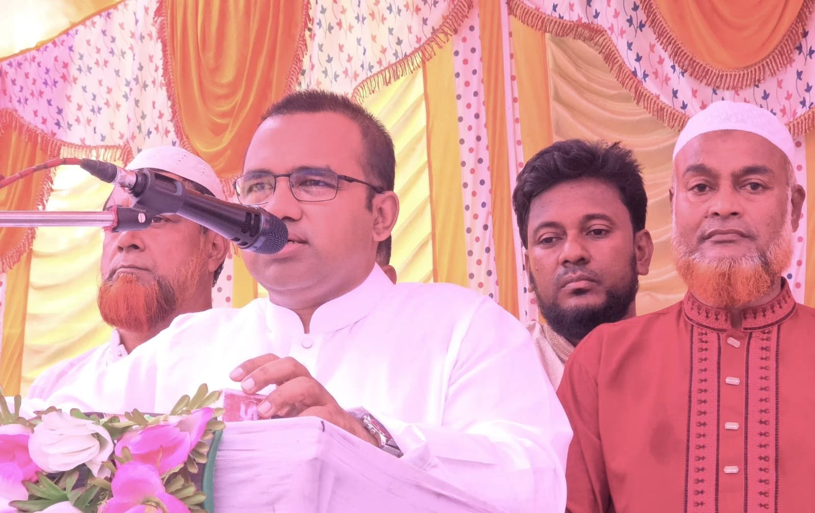 এসএসসি পরীক্ষার্থীদের বিদায় উপলক্ষে মিলাদ ও দোয়া মাহফিল অনুষ্ঠিত