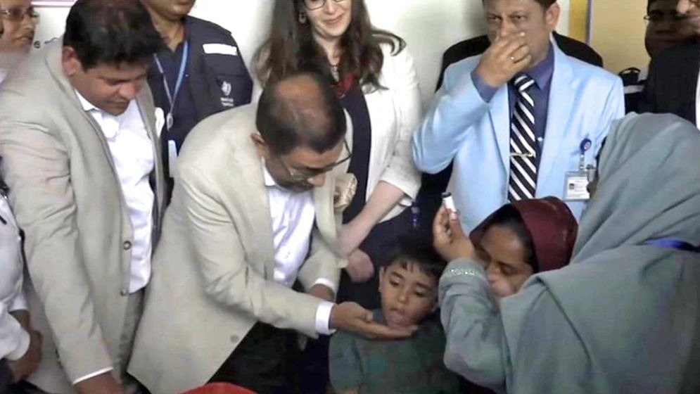 দেশজুড়ে শুরু হামের টিকাদান, লক্ষ্য ১ কোটি ৮০ লাখ শিশু