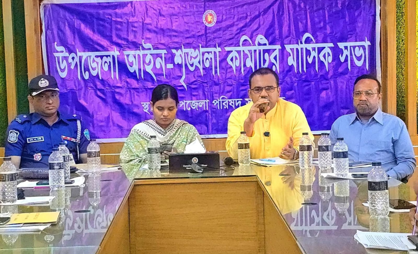 দাউদকান্দিতে উপজেলা আইনশৃঙ্খলা বিষয়ক মাসিক সভা অনুষ্ঠিত