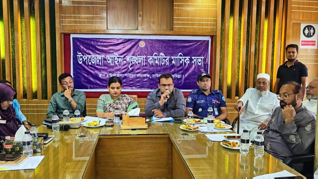 আইন-শৃঙ্খলা ও জনসেবায় কোনো ধরনের গাফিলতি বরদাশত করা হবে না: ড. মারুফ হোসেন