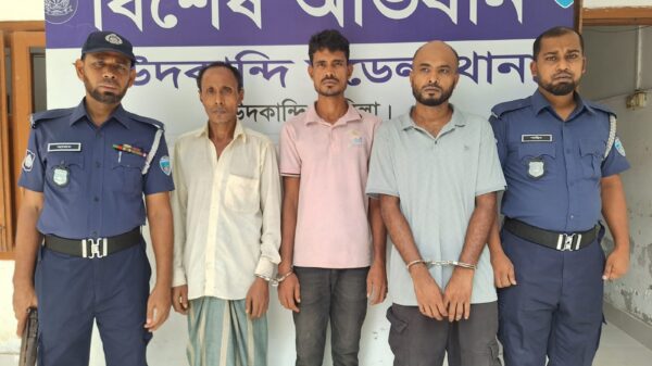 দাউদকান্দিতে ১০ হাজার পিস ইয়াবা ট্যাবলেট উদ্ধার, গ্রেপ্তার ৩