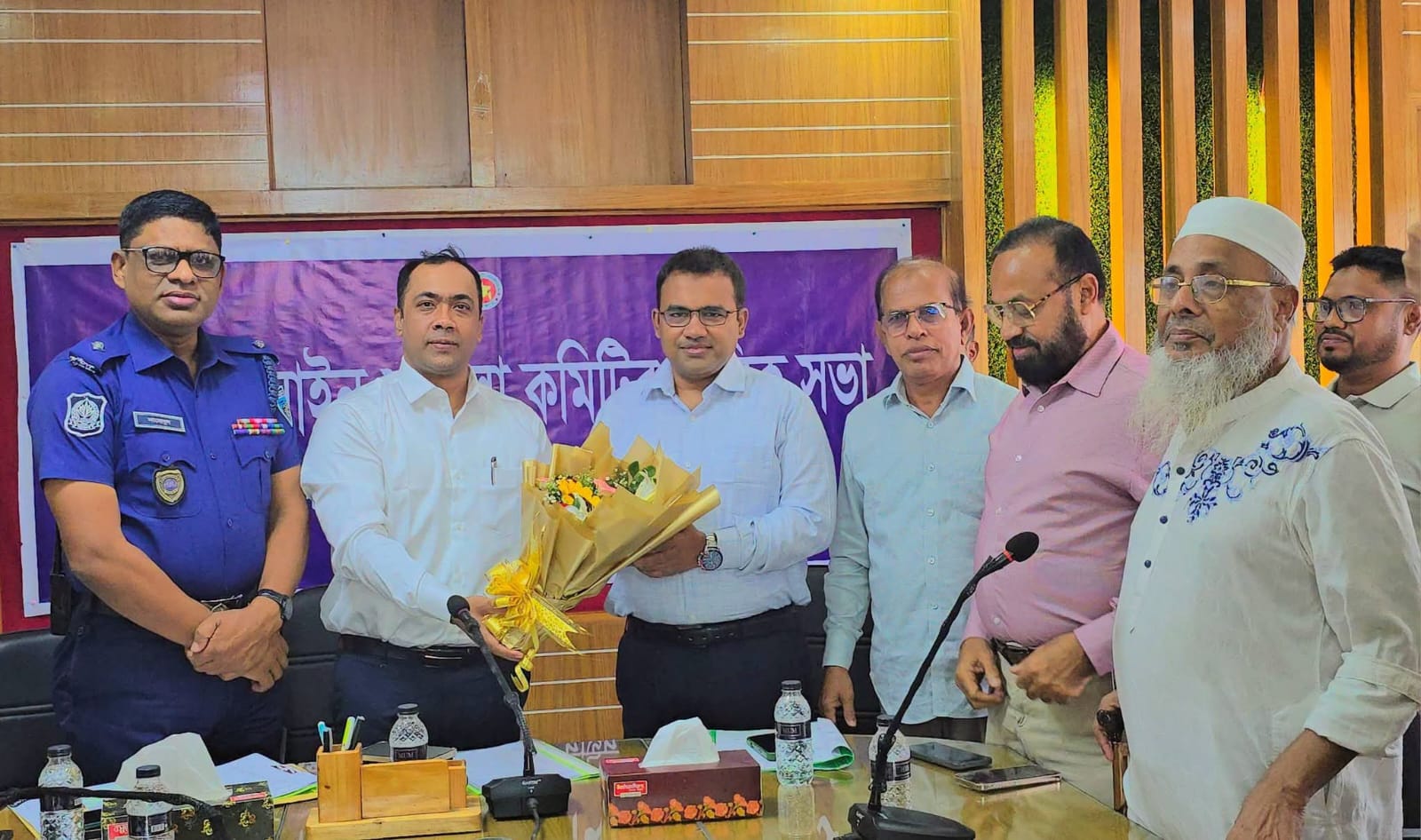 দাউদকান্দিতে আইনশৃঙ্খলা কমিটির মাসিক সভা অনুষ্ঠিত