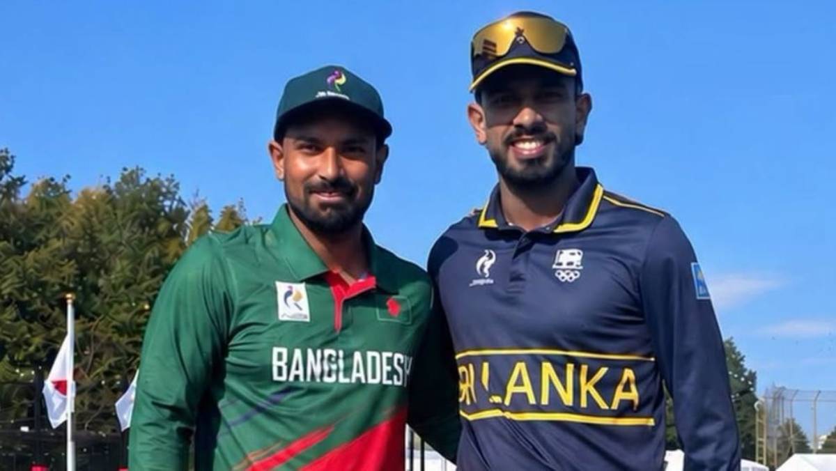 শ্রীলঙ্কার কাছে ৬৩ রানে হার, এশিয়ান গেমসে পদকহীন বাংলাদেশ